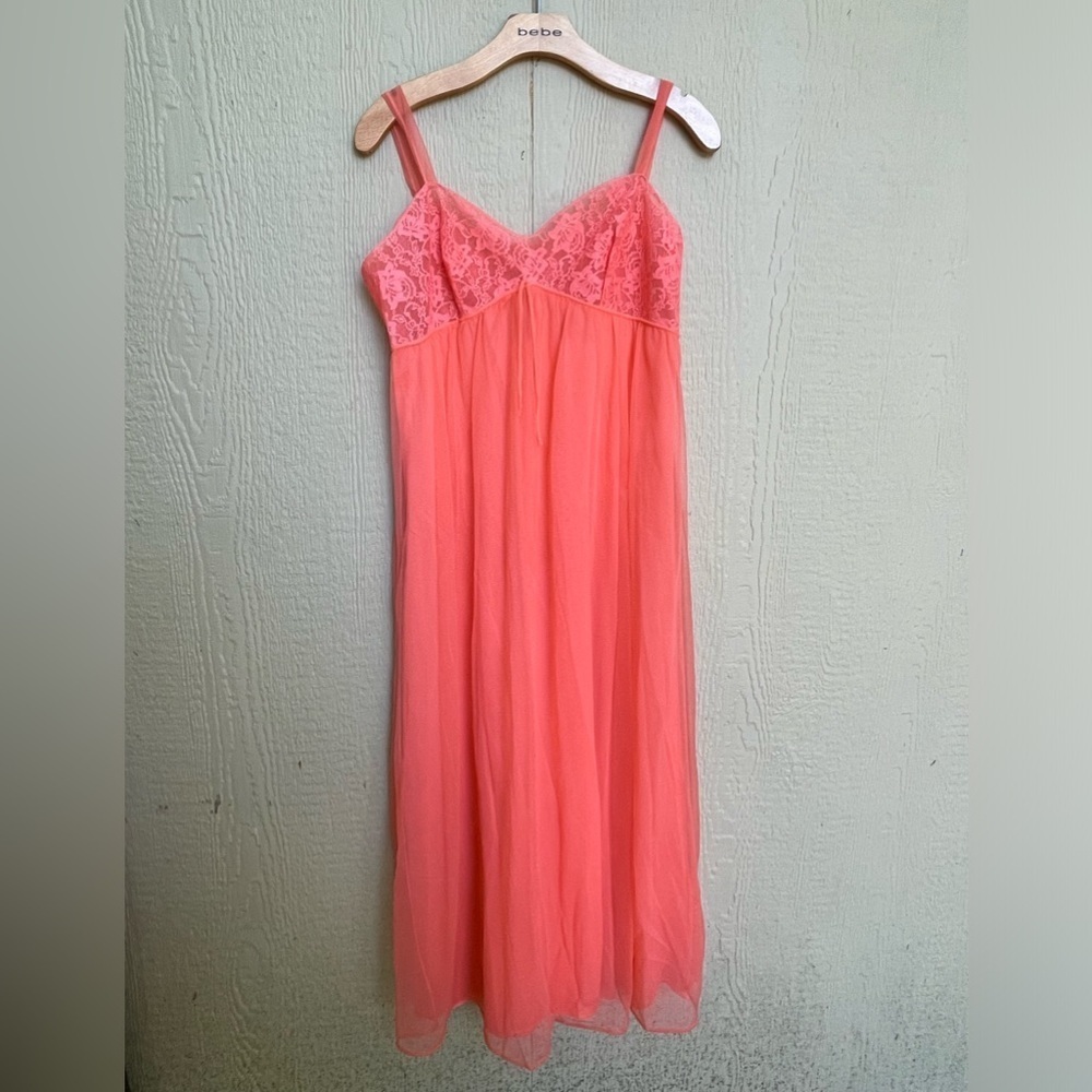 Vintage lingere slip dress